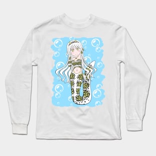 Snowflake Eel Mermaid Long Sleeve T-Shirt